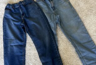 美品中古　ユニクロ　150 ストレッチ デニム　