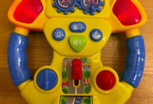 乳幼児おもちゃ　ハンドル（電池入り）