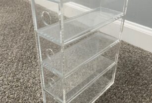 無印 アクリル小物収納・3段