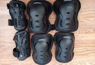 DBX Adult Inline Protective Set ひじ　ひざ　て　プロテクター SIZE M L 各$5