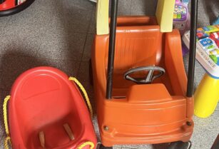 Little tikes Cozy coupe and swing set