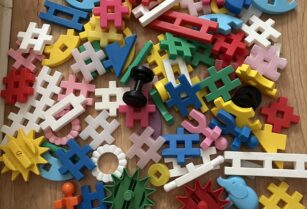 A 学研　ニューブロック　100ピース+a