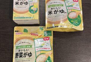 お取引中)離乳食：米がゆ、野菜がゆ(フレークタイプ)
