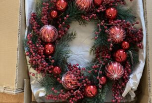 ⌘ クリスマスリース ⌘ ホリデーシーズンのクリスマスリース ホリデーシーズンクリスマス リース