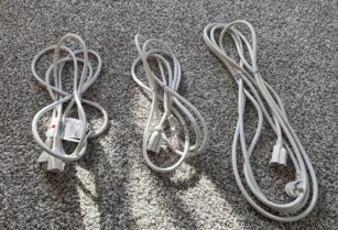 延長コード3個セット(4.6m×1個・3m×2個）バラ売り可