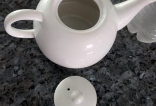 白陶器ティーポット