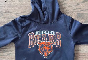 Chicago Bears 4T hooded sweatshirts