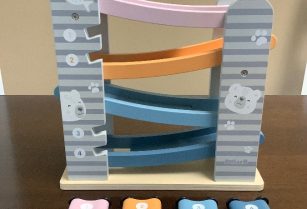 木製知育玩具. Polar B Car Slider　クルマ4台