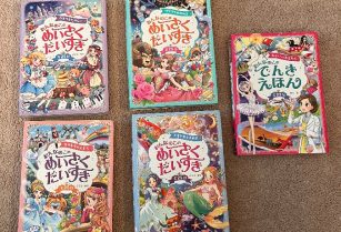 児童書（各$3）　おんなのこのめいさくだいすき＆でんきえほん