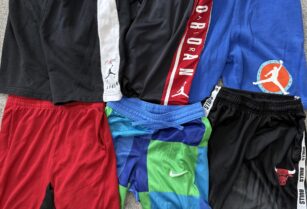 Youth Basketball Shorts (Size XL/L)