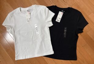 UNIQLO ミニT 白黒2枚　Mサイズ