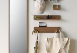 無印良品　壁に付けられる家具ミラー（新品未開封）