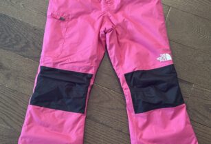 【美品】The Northface kids スノーパンツ size 10-12