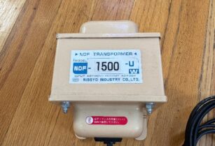 [お問い合わせの方、メールアドレスをご記載ください。]変圧器_1500W対応　日章工業_Made in Japan_NDF-1500U