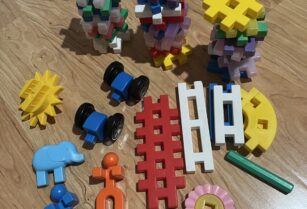 取引中　A) 学研ニューブロック　45パーツ