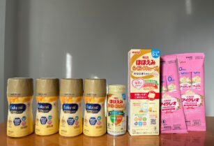 液体ミルク、粉ミルクキューブ